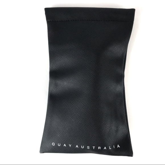 QUAY Eclectic Blue Light Glasses Pink Gold Frames - Picture 9 of 9